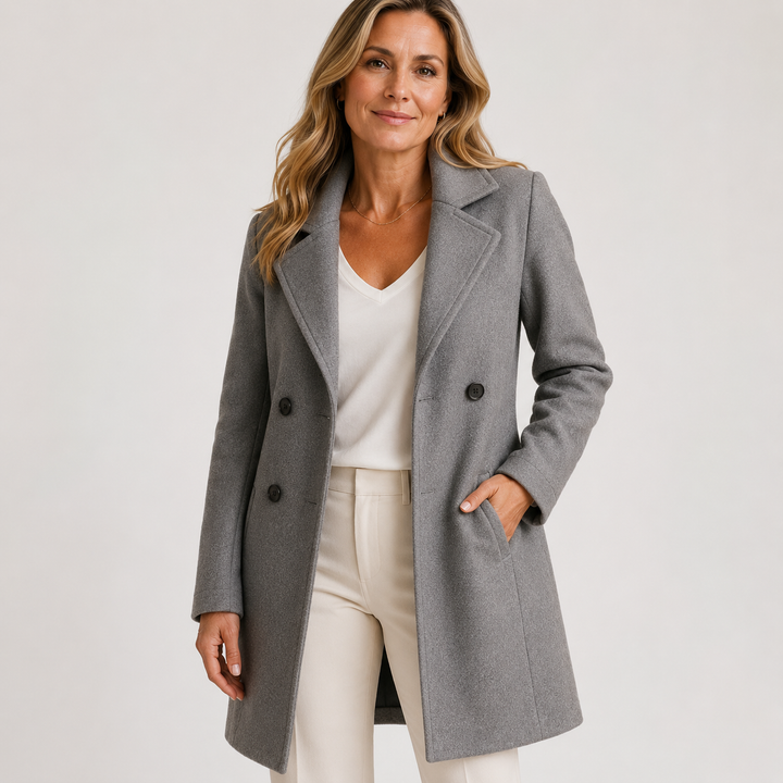 Elise™ Elegant Long Winter Coat