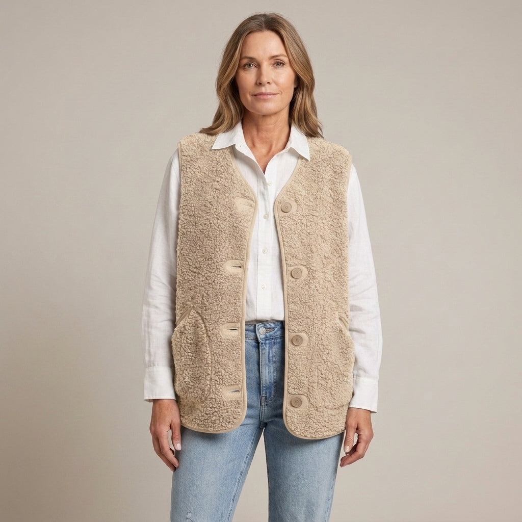 Isobelle Cozy Knit Vest