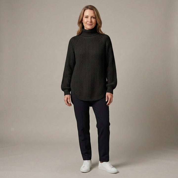 Melena Soft Knit Turtleneck Sweater