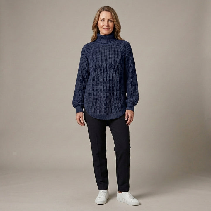Melena Soft Knit Turtleneck Sweater