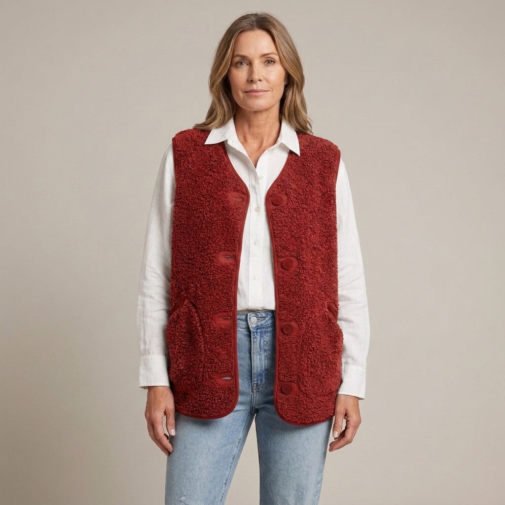 Isobelle Cozy Knit Vest