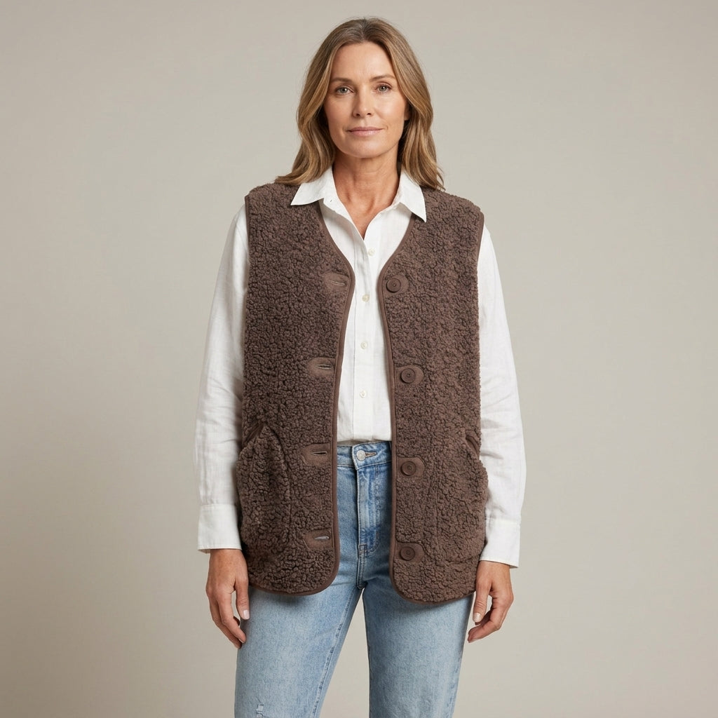 Isobelle Cozy Knit Vest