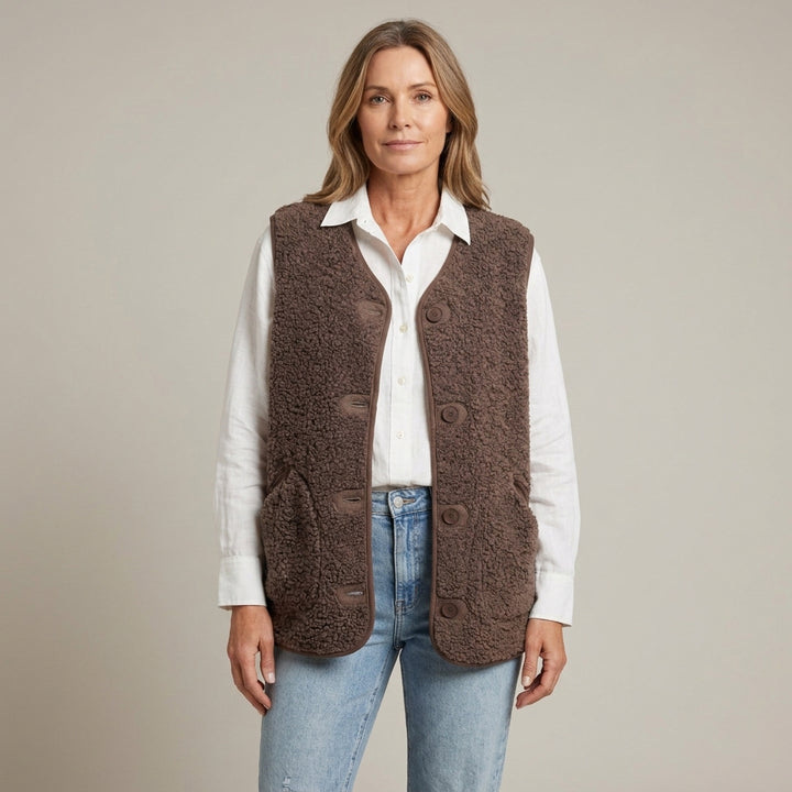 Isobelle Cozy Knit Vest