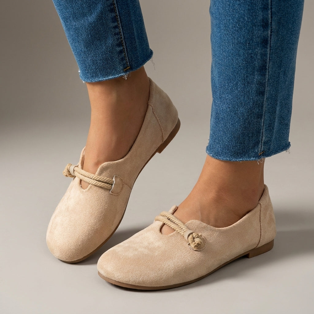 Ysavriann Orthopedic Suede Loafers