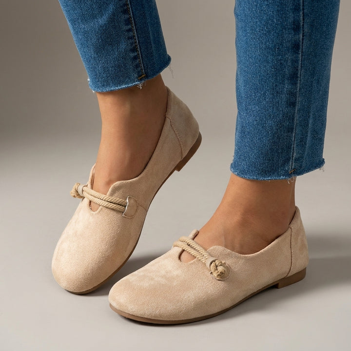 Ysavriann Orthopedic Suede Loafers